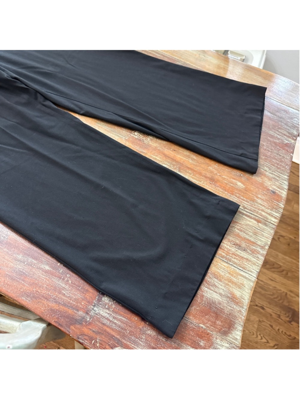 J. Jill Black Wide Leg Trousers Size 14 - Picture 4 of 13